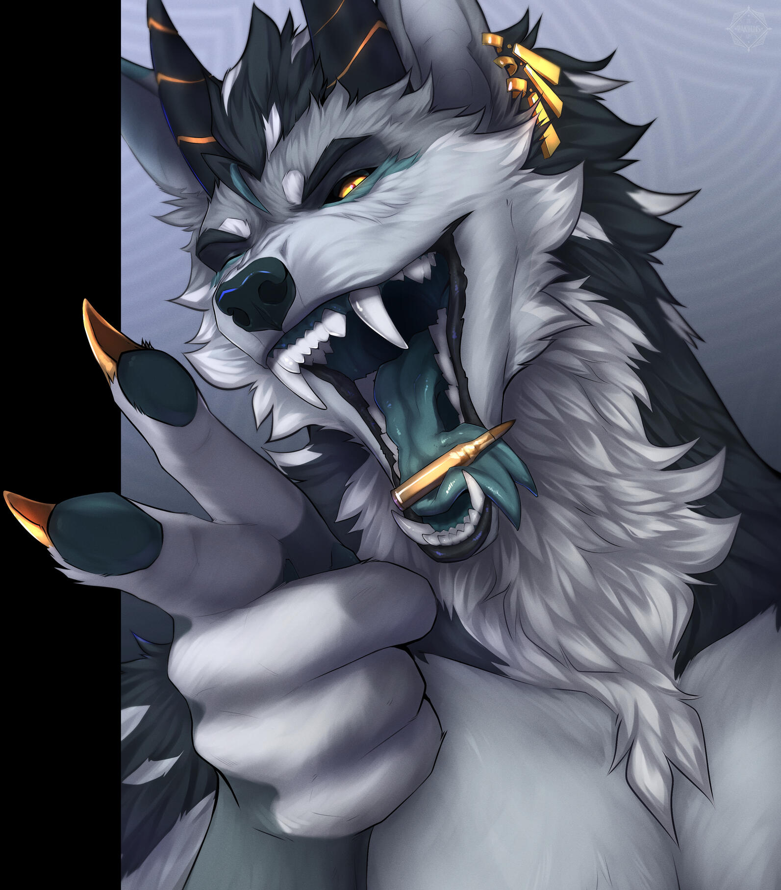 Full shaded half-body